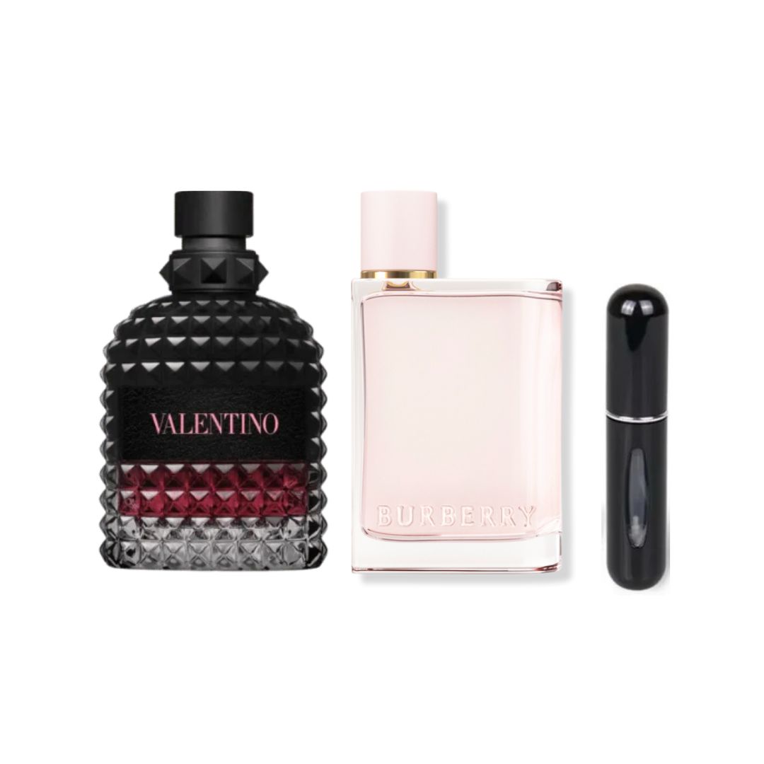 BURBERRYHER+VALENTINOINTENSE+PERFUMERO